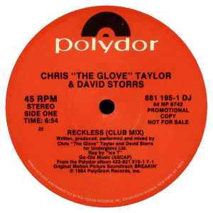 Chris "The Glove" Taylor - Reckless / Tibetan Jam album cover
