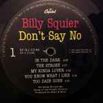 Cover of Don't Say No, 1981, Vinyl