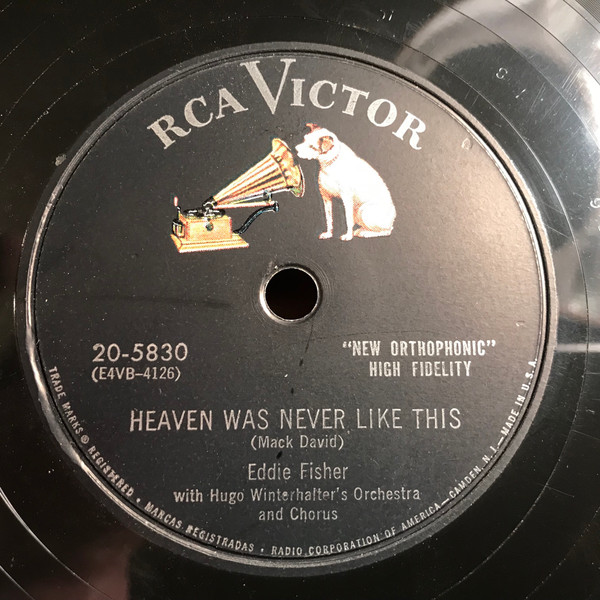baixar álbum Eddie Fisher - Heaven Was Never Like This I Need You Now