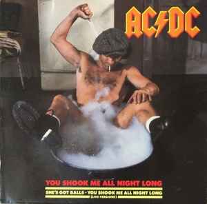 AC/DC - You Shook Me All Night Long album cover