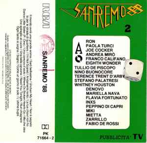 Various-Sanremo 88 Vol.2 album cover