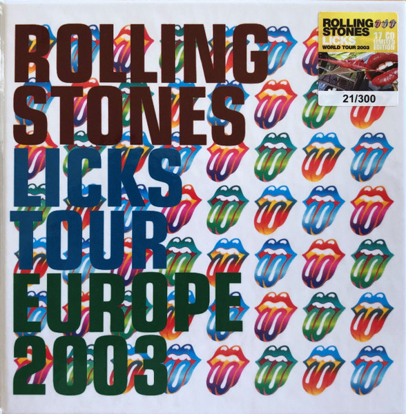 The Rolling Stones – Licks Tour Europe 2003 (2017, CD) - Discogs