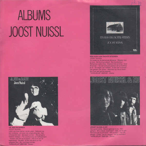 descargar álbum Joost Nuissl - Het Liefste Dat Mij Overkomen Kon