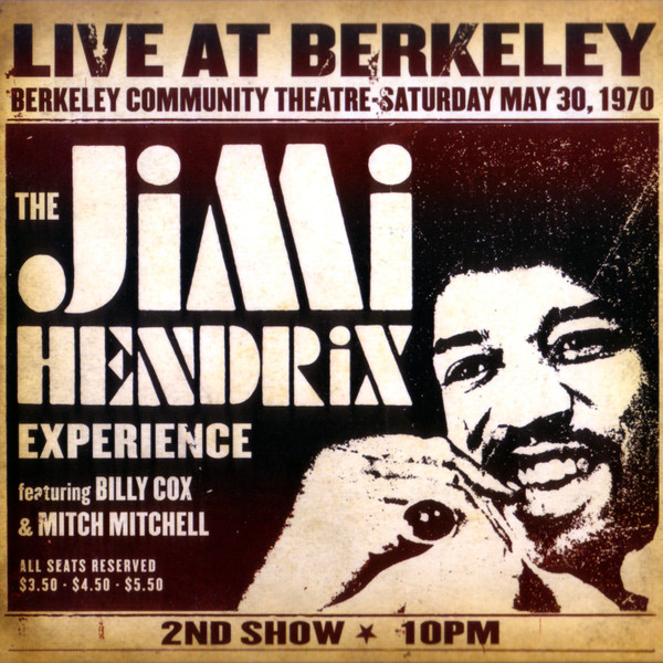 The Jimi Hendrix Experience - Live At Berkeley | Releases | Discogs