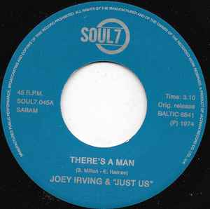There's A Man / Have This World And You - Joey Irving & "Just Us"