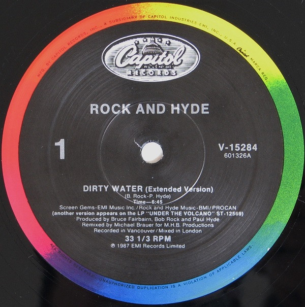 lataa albumi Rock And Hyde - Dirty Water