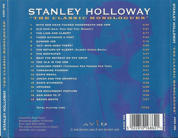 Album herunterladen Download Stanley Holloway - The Classic Monologues album