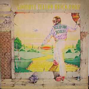 Elton John – Goodbye Yellow Brick Road (1973, Tri-fold cover 