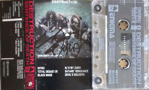 Destruction – Sentence Of Death (1985, Dolby, Cassette) - Discogs