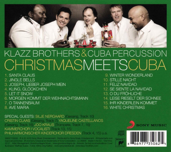 ladda ner album Klazz Brothers & Cuba Percussion - Christmas Meets Cuba