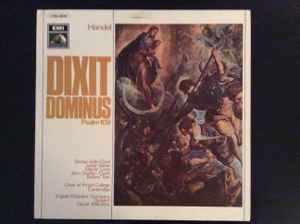 Обложка альбома Dixit Dominus Psalm 109 от Georg Friedrich Händel