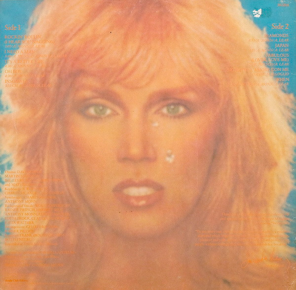 Amanda Lear - Diamonds For Breakfast | Ariola (30 220 8) - 2