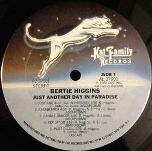 Just Another Day in Paradise - Album by Bertie Higgins