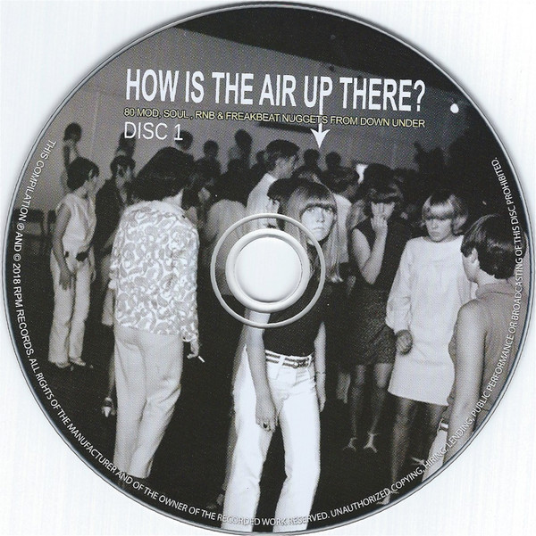 last ned album Various - How Is The Air Up There 80 Mod Soul RnB Freakbeat Nuggets From Down Under