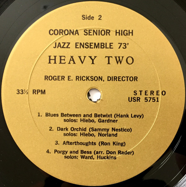 ladda ner album Corona Senior High Jazz Ensemble 73' - Heavy Two