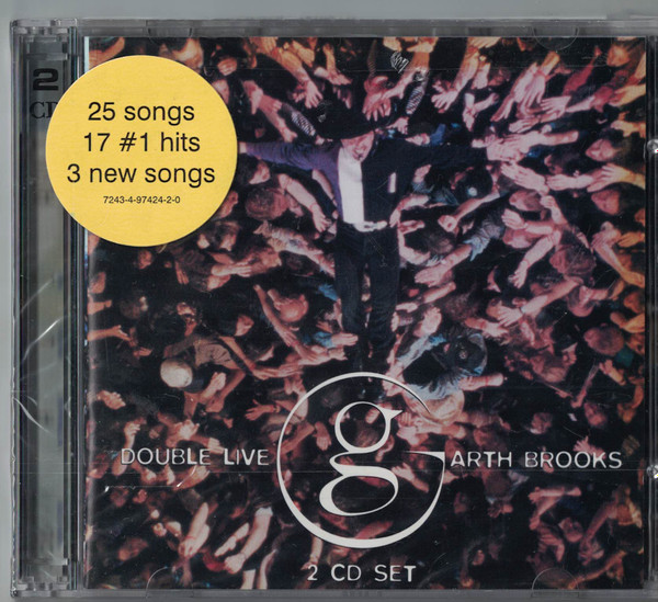 Double Live - Live album by Garth Brooks (2 CD Set) Mint - Ruby Lane