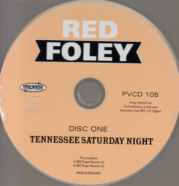 baixar álbum Red Foley - Tennessee Saturday Night