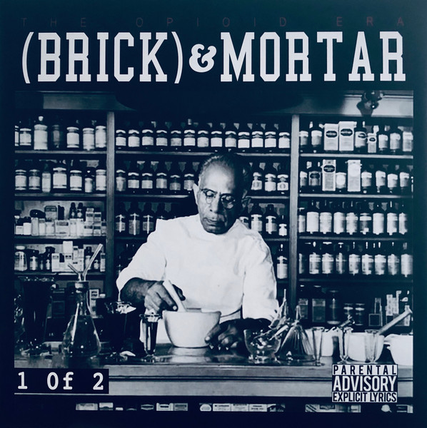 The Opioid Era – Brick & Mortar (2020, White/Gray Marbled, Vinyl 