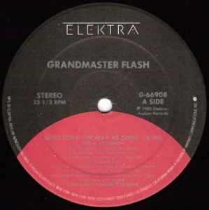 Grandmaster Flash - Girls Love The Way He Spins album cover