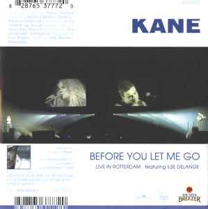 Kane (2) - Before You Let Me Go (Live In Rotterdam) / Rain Down On Me (Tiësto Remix) album cover