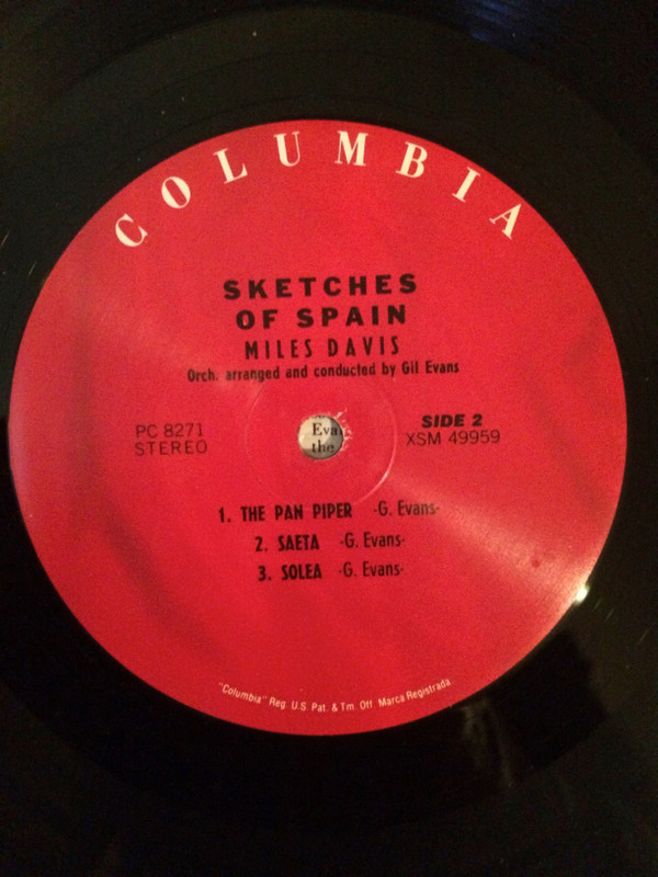 Miles Davis - Sketches Of Spain | Columbia (PC 8271) - 4