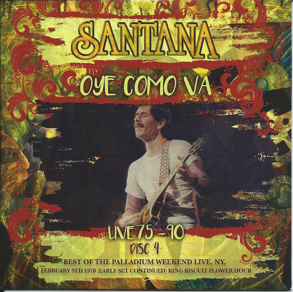 Santana – Oye Como Va (Live 75 - 90) (2017, CD) - Discogs