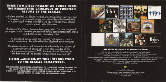 The Beatles – 09.09.09 Sampler (2009, CD) - Discogs