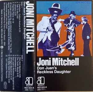 Joni Mitchell – Don Juan's Reckless Daughter (1977, Cassette