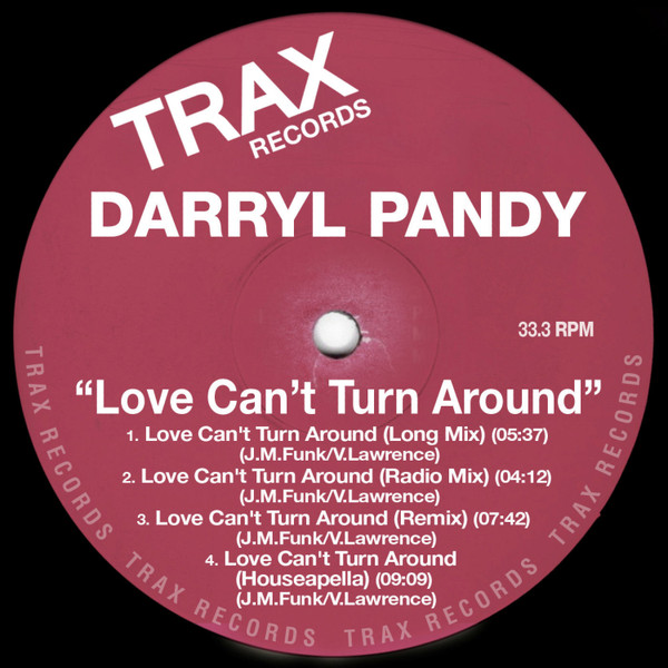 Darryl Pandy Love Cant Turn Around 2022 File Discogs