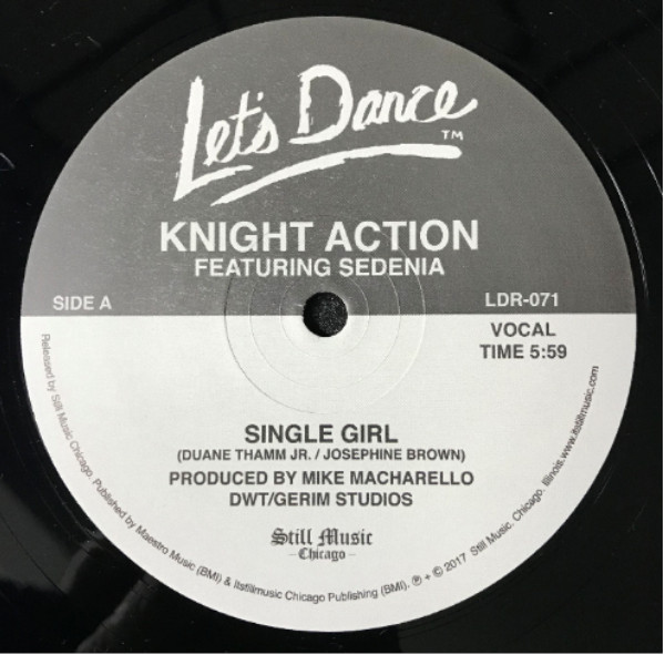 télécharger l'album Download Knight Action Featuring Sedenia - Single Girl BW RTrax album
