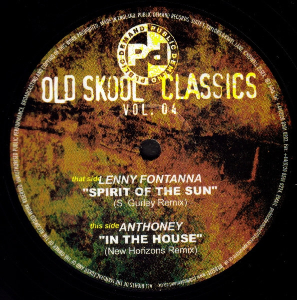 Lenny Fontana / Anthoney - Old Skool Classics Vol. 04 | Public Demand (PDOS 004) - 2