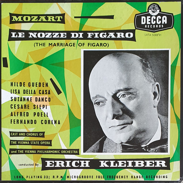 Mozart, Cesare Siepi, Lisa Della Casa, Hilde Güden, Fernando