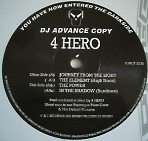 4 Hero – Journey From The Light (1993, Vinyl) - Discogs