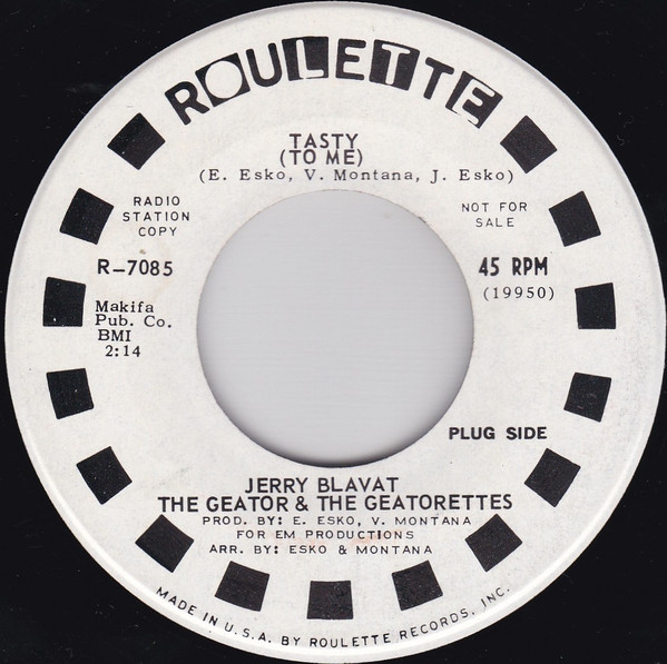 télécharger l'album Jerry Blavat & The Geatorettes - TastyTo Me