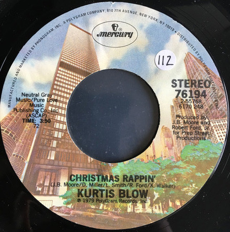 Kurtis Blow - Christmas Rappin' | Releases | Discogs