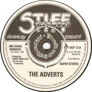 The Adverts – One Chord Wonders (1977, Push-out Centre, Company