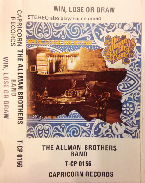 The Allman Brothers Band - Win, Lose Or Draw | Releases | Discogs