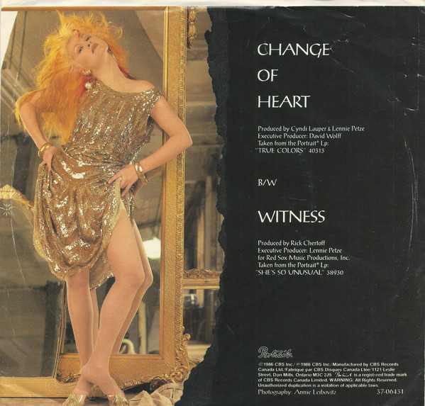 ladda ner album Cyndi Lauper - Change Of Heart