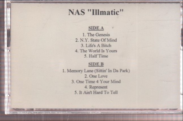 Nas – Illmatic (Vinyl) - Discogs
