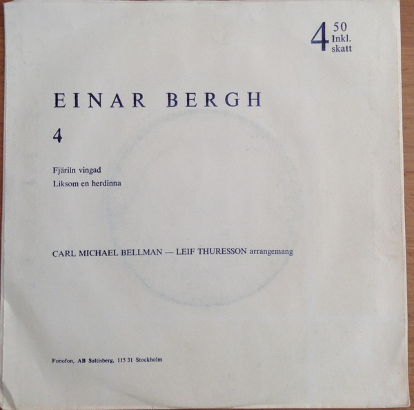 lataa albumi Einar Bergh - 
