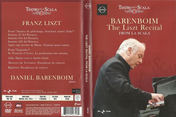 Daniel Barenboim – Barenboim The Liszt Recital From La Scala (2007