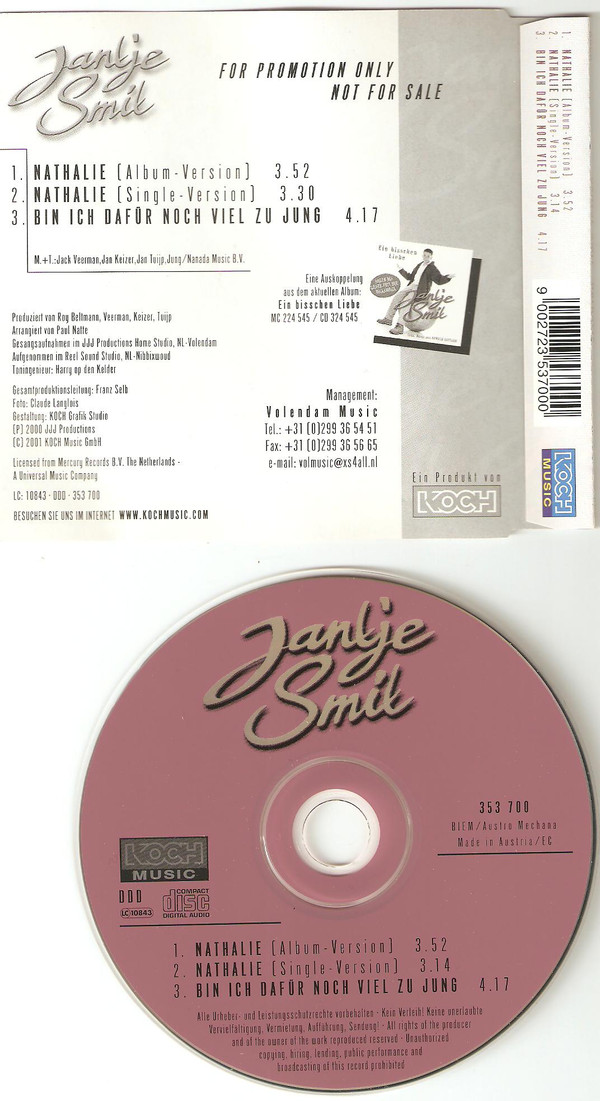 descargar álbum Jantje Smit - Nathalie