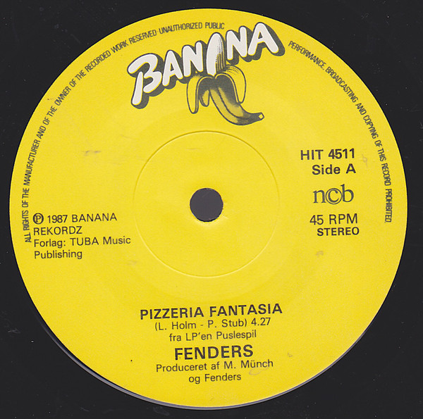 descargar álbum Fenders - Pizzeria Fantasia