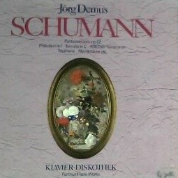 Album herunterladen Robert Schumann, Jörg Demus - Recital Schumann