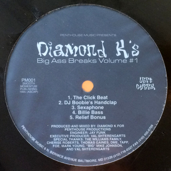 baixar álbum Diamond K - Diamond Ks Big Ass Breaks Volume 3