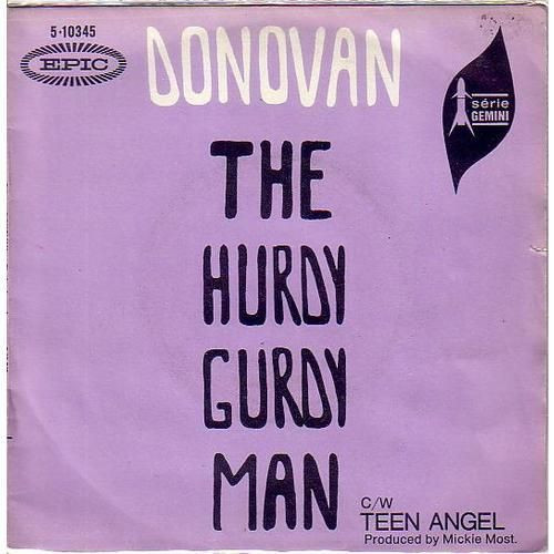 Donovan – Hurdy Gurdy Man (1968, Solid Centre, Vinyl) - Discogs