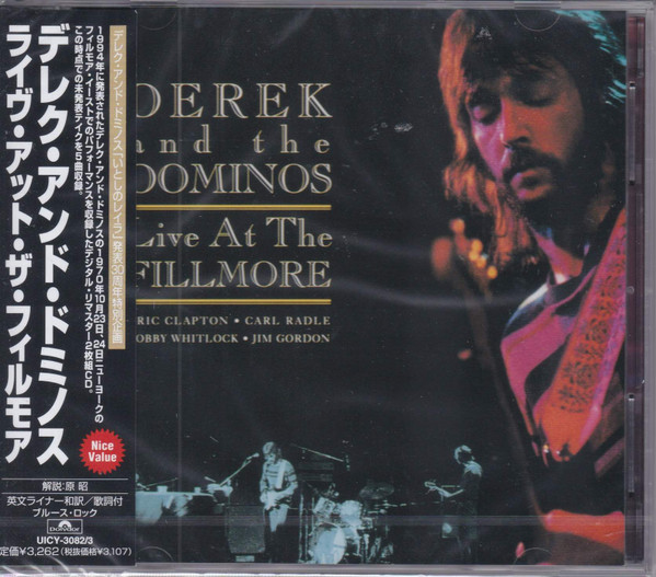 Derek And The Dominos - Live At The Fillmore | Releases | Discogs