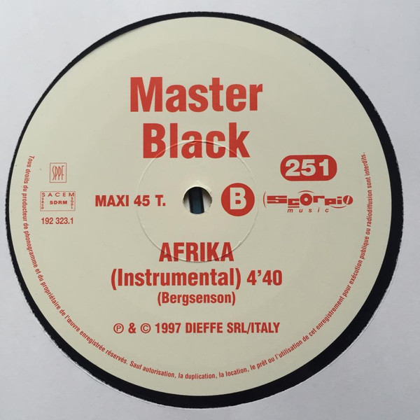 baixar álbum Master Black - Afrika