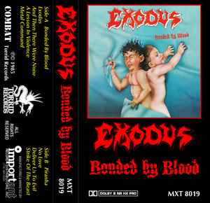 Exodus – Bonded By Blood (1985, Cassette) - Discogs