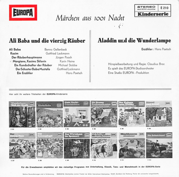 lataa albumi Download Various - Märchen Aus 1001 Nacht Ali Baba Und Die Vierzig Räuber Aladdin Und Die Wunderlampe album